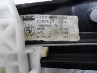 7259818 Стеклоподъемник задний правый BMW 3 F30/F31/GT F34 Арт 00184262, вид 4