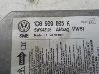 1C0909605K Блок управления подушками безопасности Skoda Fabia 2 Арт 617934, вид 5
