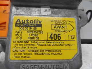 9628757280,550394000 Блок управления подушек безопасности Peugeot 406 Арт 00187421, вид 4