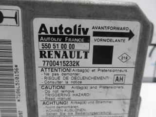 550510000 Блок управления подушек безопасности Renault Scenic 2 Арт 00162093, вид 4