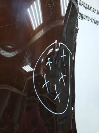 41007491382 Крыло коричневое BMW X3 G01 Арт TP24351, вид 3