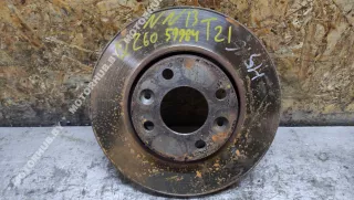  Диск тормозной передний Nissan Note E11 Арт 00059984, вид 2