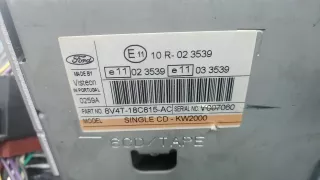 8V4T18C815AC Магнитола Ford Kuga 1 Арт XUK21I401, вид 6