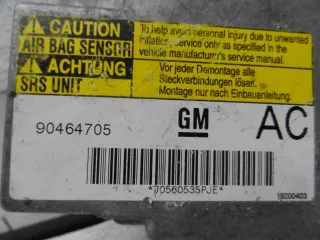 90464705 Блок управления подушек безопасности Opel Vectra B Арт 00152674, вид 4