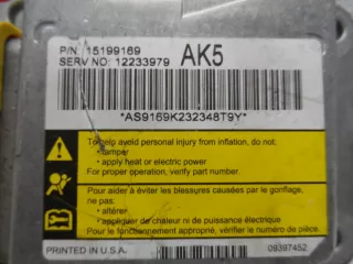 15199169,12233979 Блок управления подушек безопасности Chevrolet Blazer Арт 00160345, вид 3