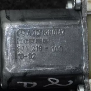 A2048200142 , art88440 Стеклоподъемник передний левый Mercedes C W204 Арт 88440, вид 4