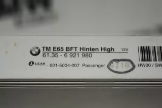 6921980 , art539563 Блок управления двери задней левой BMW 7 E65/E66 Арт 539563, вид 4