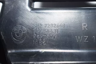 7202668 , art672078 Кронштейн крепления бампера заднего BMW 3 E90/E91/E92/E93 Арт 672078, вид 3