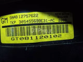 12757622 Подушка безопасности в рулевое колесо Saab 9-5 1 Арт AM51996867, вид 11