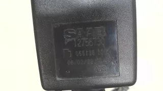 12756730 Замок ремня безопасности Saab 9-3 1 Арт 7044877, вид 3