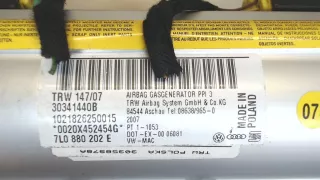 7L0880202E Подушка безопасности пассажира Volkswagen Touareg 1 Арт 7671294, вид 3