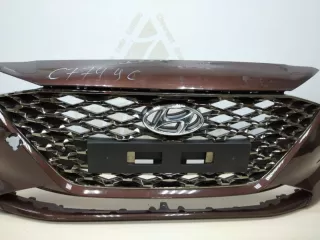 86511H5500 Бампер коричневый Hyundai Solaris 2 Арт TP27236, вид 4