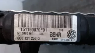 6Q0121253Q Радиатор основной Volkswagen Polo 4 Арт 7704687, вид 3