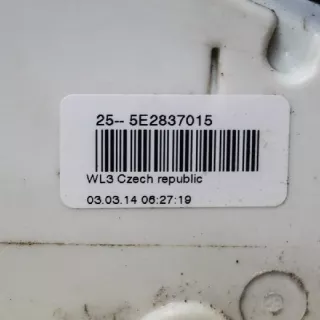 5E2837015 , art47430 Замок двери передней левой Skoda Yeti Арт 47430, вид 4