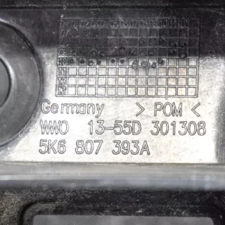5K6807393A , art306581 Кронштейн крепления бампера заднего Volkswagen Golf 5 Арт 306581, вид 3