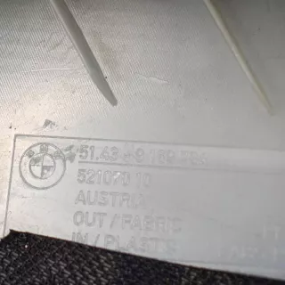9169784 , art402936 Обшивка стойки центральной правой BMW 5 F10/F11/GT F07 Арт 402936, вид 3