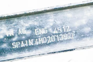 4M0201392F , art476980 Крепление топливного бака Audi Q7 4M Арт 476980, вид 6