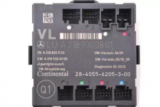 A2189000801 , art781262 Блок управления двери передней левой Mercedes CLS C218 Арт 781262, вид 5