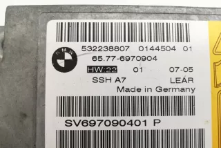 6970904 , art715564 Блок AirBag BMW 7 E65/E66 Арт 715564, вид 3