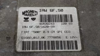 IAW6F.S0,9GR2DZ43,61602.012.06,7778856 Блок управления двигателем Fiat 500 2 Арт 2078657, вид 3