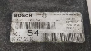 9623792680,0261203943 Блок управления двигателем Peugeot 106 Арт 2077727-2, вид 3