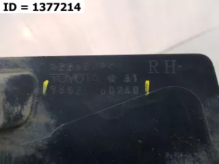 7662560240 Брызговик задний правый  Toyota Land Cruiser 200 Арт VD1377214, вид 4