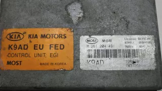 K9ADEUFED,M261204491,K9AD Блок управления двигателем Kia Clarus Арт 2079527, вид 3