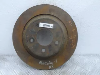  Диск тормозной задний Mazda 3 BK Арт 00151753, вид 1