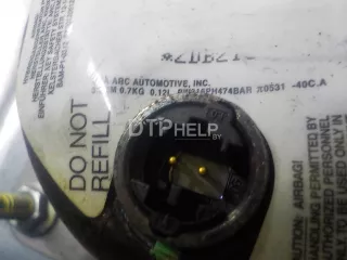 72129252310 Подушка безопасности пассажирская (в торпедо) BMW X5 F85 Арт AM52044050, вид 8