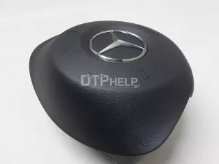 00086095009116 Подушка безопасности в рулевое колесо Mercedes ML/GLE W166 Арт AM52036637, вид 6