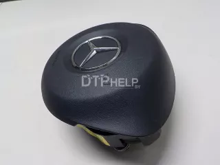 00086095009116 Подушка безопасности в рулевое колесо Mercedes ML/GLE W166 Арт AM52036637, вид 7