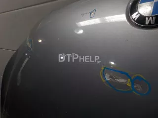 41617111385 Капот BMW 5 E60/E61 Арт AM50769452, вид 4