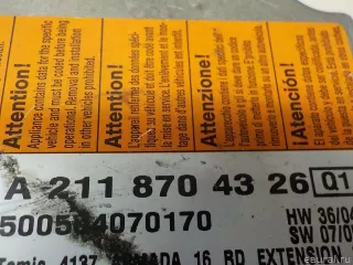 2118704326 Блок управления AIR BAG Mercedes E W211 Арт E40270423, вид 4