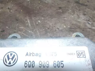 6Q0909605 Блок управления AIR BAG Volkswagen Sharan 1 restailing Арт E50344895, вид 4