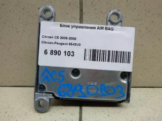 6545V0 Блок управления AIR BAG Citroen C5 1 Арт E6890103, вид 2