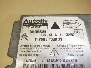 6545V0 Блок управления AIR BAG Citroen C5 1 Арт E40301099, вид 2