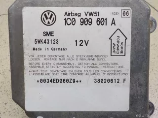 1C0909601A011 Блок управления AIR BAG Skoda Fabia 1 Арт E30914378, вид 4
