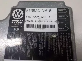 3T0959655DLC2 Блок управления AIR BAG Skoda Superb 2 Арт E52015499, вид 4