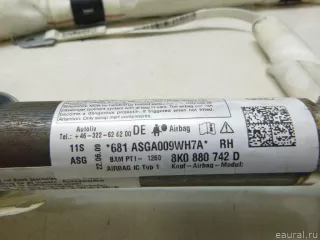 8K0880742D Подушка безопасности боковая (шторка) Audi A4 B8 Арт E5855620, вид 2
