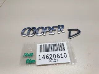 51142754747 Эмблема двери багажника MINI COUNTRYMAN R60 Арт Z234902, вид 1