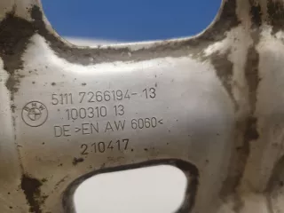 51117266194 Кронштейн усилителя переднего бампера правый BMW 3 F30/F31/GT F34 Арт Z238903, вид 2