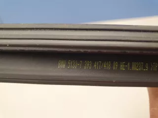 51337393418 Накладка стекла передней правой двери BMW X3 G01 Арт Z247552, вид 2