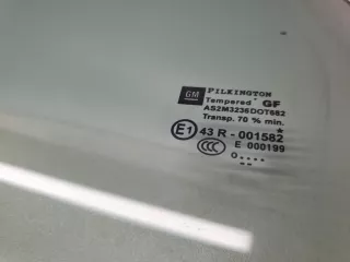 13265823 Стекло двери задней левой Opel Astra J Арт Z248912, вид 2