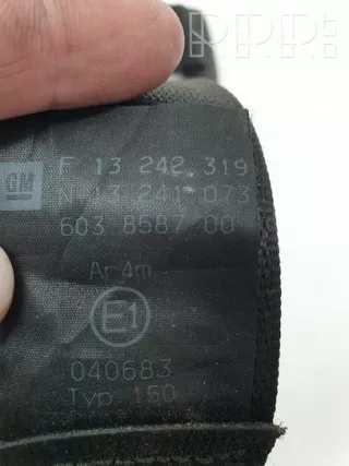 602592500b, 13242319, 0015r0000 , artAVO9184 Ремень безопасности Opel Zafira B Арт AVO9184, вид 3