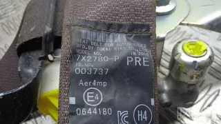 7x2780p , artBAZ9507 Ремень безопасности Toyota Prius 4 Арт BAZ9507, вид 2