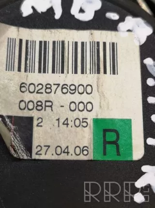 602876900, 008r000 , artSKU4242 Ремень безопасности Mercedes A W169 Арт SKU4242, вид 2