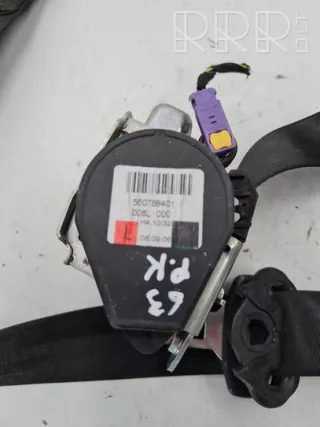 8e0857705f, 607916200c , artRAN10800 Ремень безопасности Audi A4 B7 Арт RAN10800, вид 2