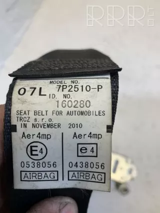 7p2510p , artMUS7223 Ремень безопасности Toyota Avensis 3 Арт MUS7223, вид 4