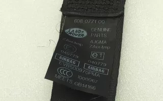 602276700e, , 608077100 , artSDD18125 Ремень безопасности Land Rover Range Rover Sport 1 restailing Арт SDD18125, вид 3