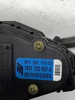 7m1723507a, 6pv00777002, 98vw9f836bb , artDRA23673 Педаль газа Volkswagen Sharan 1 Арт DRA23673, вид 3
